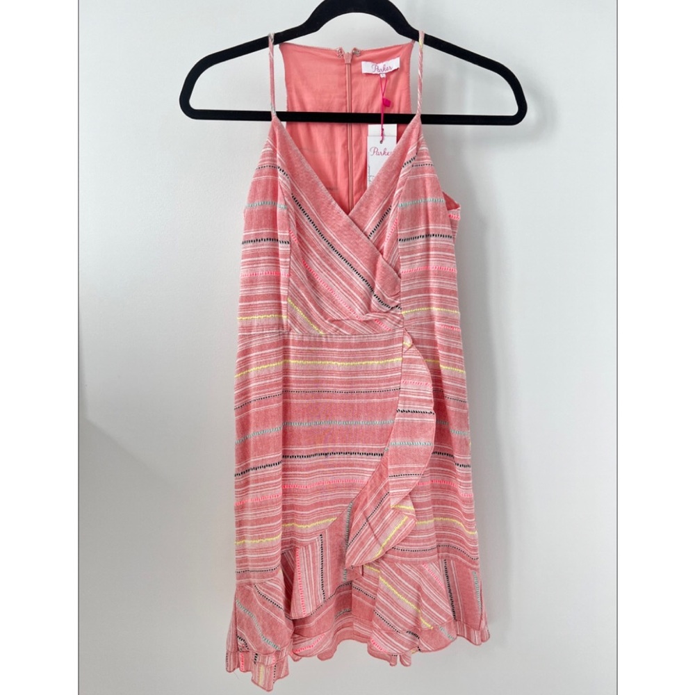 Parker Sunset Stripe Mini Dress